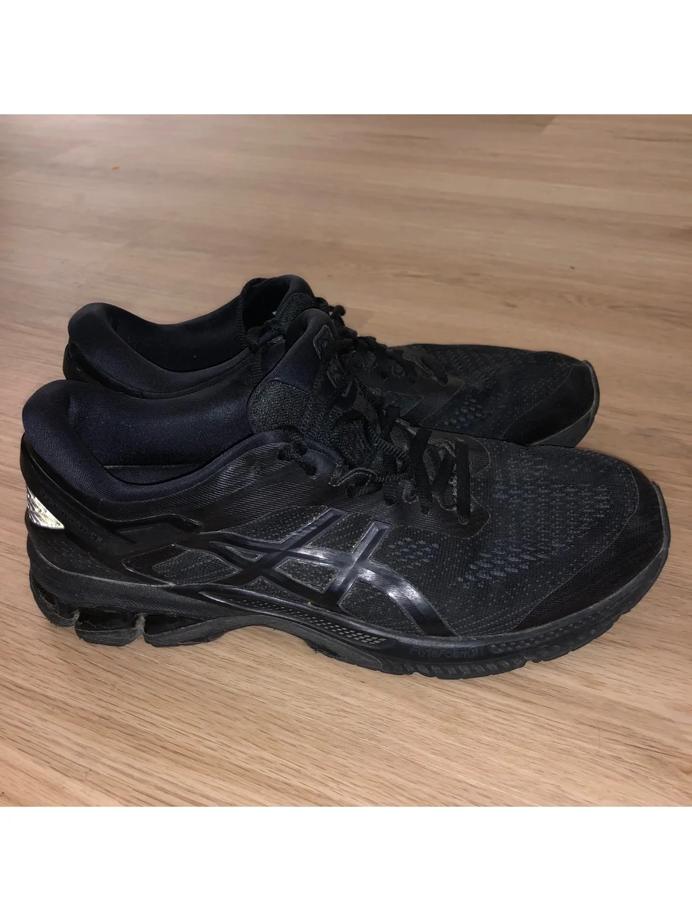 ASICS GEL KAYANO 26 TRIPLE BLACK RUNNING WALKING SNEAKERS SHOES MENS SIZE 11